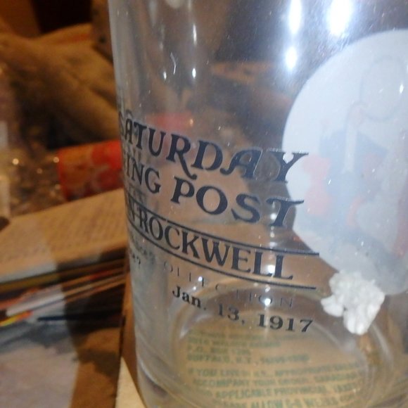 Shall We Dance? by Norman Rockwell Saturday Evening Post Jan 13 1917 Glass #472 - Picture 4 of 4